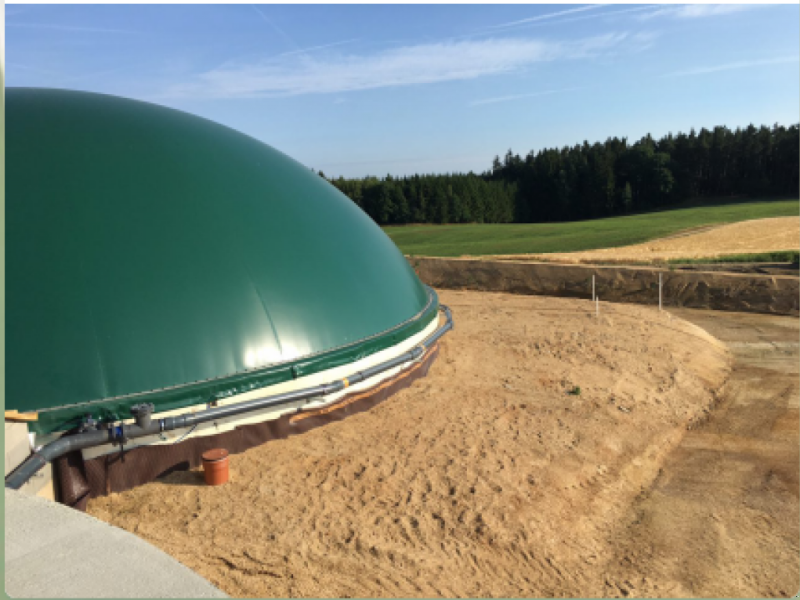 Sonstige Biogastechnik tip Green Energy Biogas: Havariewall / Schutzwall, Neumaschine in Mitterteich (Poză 1)