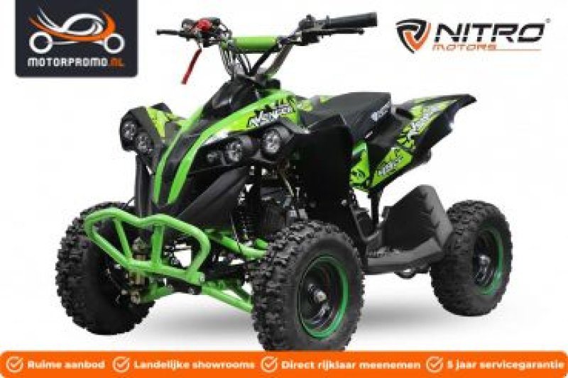 ATV & Quad tip Sonstige nitro motors nitro motors Kinderquad 49cc 2takt, Neumaschine in beesd (Poză 4)