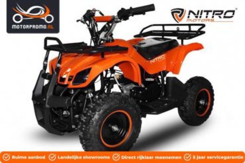 ATV & Quad tip Sonstige nitro motors nitro motors Kinderquad 49cc 2takt, Neumaschine in beesd (Poză 7)
