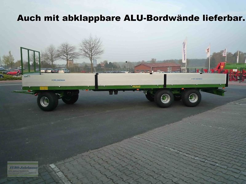 Ballentransportwagen tip PRONAR Flachwagen für Ballen- Kartoffelkisten- Gemüsekisten- und Obstkistentransport, TO 28, 24 to, NEU, Neumaschine in Itterbeck (Poză 21)