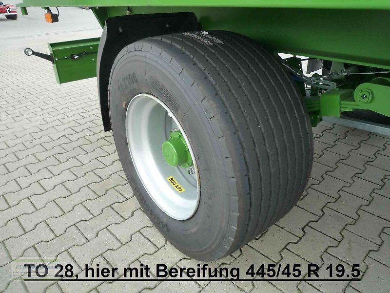 Ballentransportwagen tip PRONAR Flachwagen für Ballen- Kartoffelkisten- Gemüsekisten- und Obstkistentransport, TO 28, 24 to, NEU, Neumaschine in Itterbeck (Poză 16)