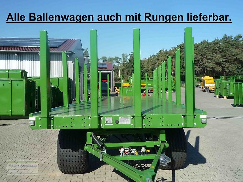 Ballentransportwagen tip PRONAR 3-achs Anhänger, Ballenwagen, Strohwagen, TO 26; 18,0 to, NEU, Neumaschine in Itterbeck (Poză 20)