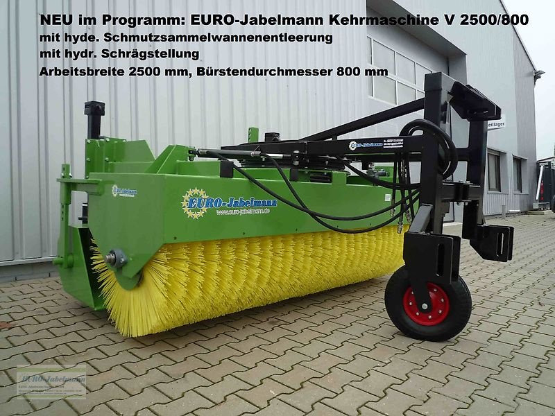 Kehrmaschine tip EURO-Jabelmann Staplerkehrmaschinen 2,25 m, einschl. hydr. Entleerung, aus laufender Produktion, NEU, Neumaschine in Itterbeck (Poză 23)