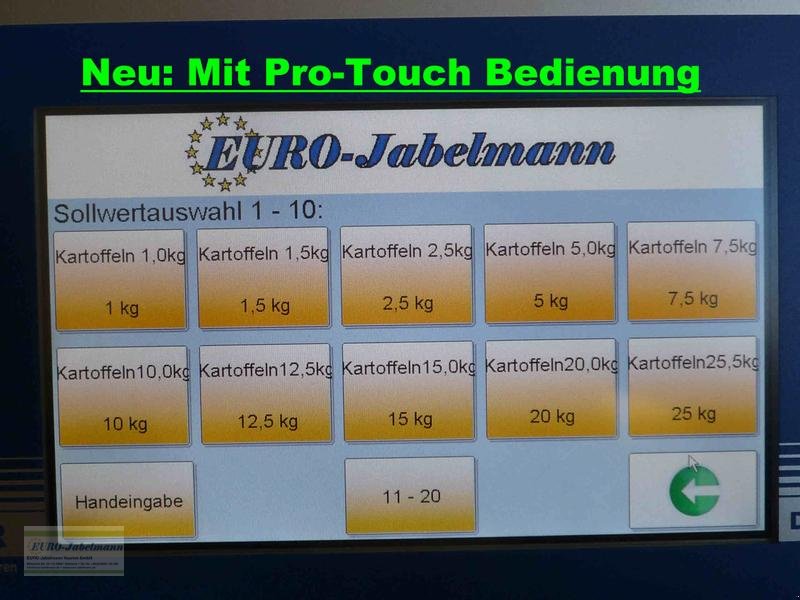 Lagertechnik tip EURO-Jabelmann Absackwaage EURO-Waage TW 600 E, Pro Touch, NEU, Neumaschine in Itterbeck (Poză 17)