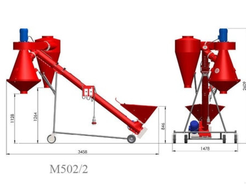 Sonstige Getreidelagertechnik tip Conpexim M502.2 Vorreiniger NEU Leistung 15t/h, Neumaschine in Apetlon (Poză 1)
