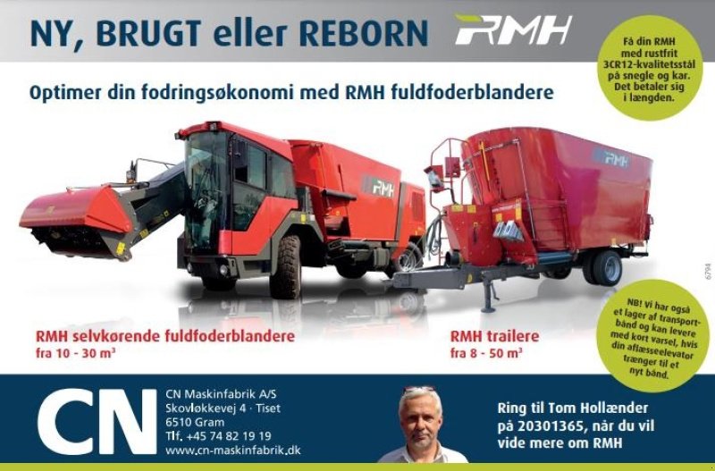Futterverteilwagen tip RMH Mixell 35 Kontakt Tom Hollænder 20301365, Gebrauchtmaschine in Gram (Poză 5)