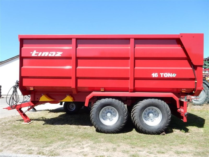 Muldenkipper tip Tinaz 16 tons bagtipvogne, Gebrauchtmaschine in Ringe (Poză 1)