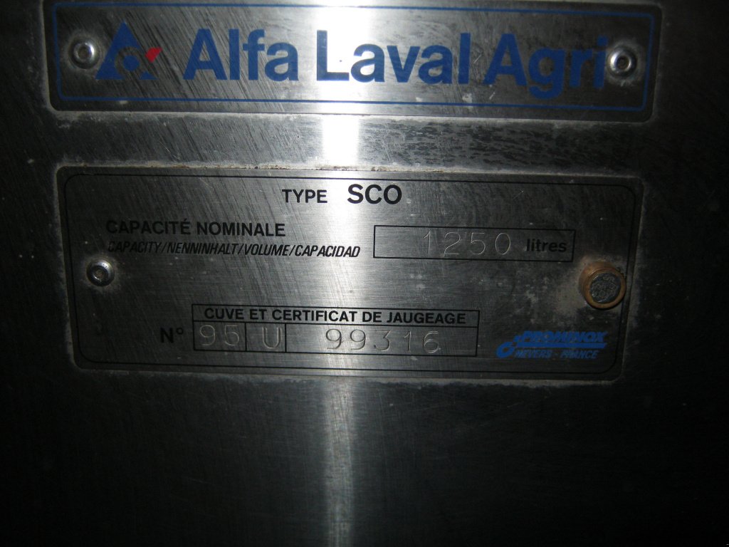 Melkanlage tip Alfa Laval Milchkühlwanne, Wärmerückgewinnung, Vakuumpumpe VP77, WASCHAUTOMAT ALW 3000, Gebrauchtmaschine in Weißenstadt (Poză 3)
