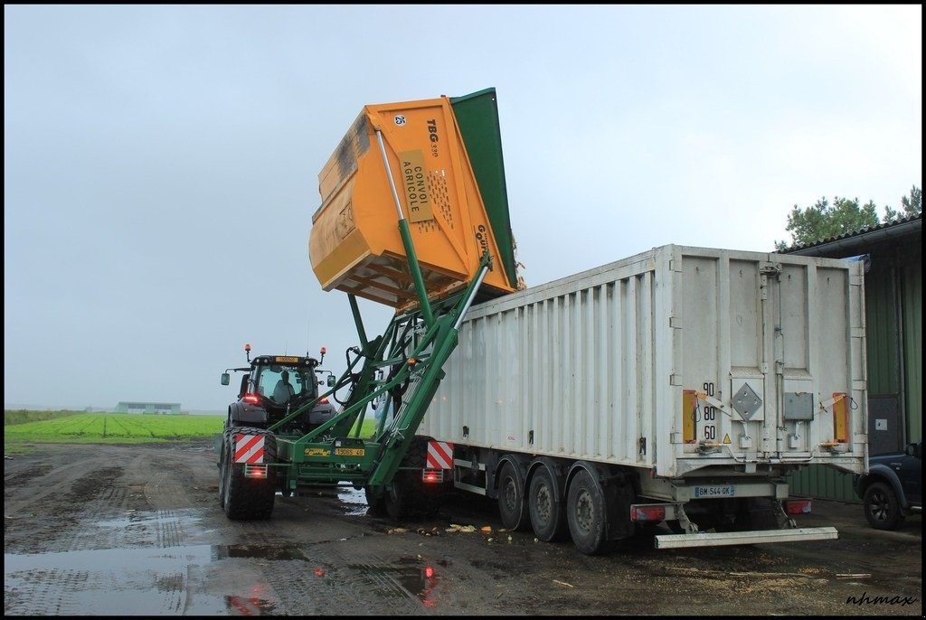 Sonstiges tip GOURDON TBG 330 Effektiv højtipvogn til overlæsning af afgrøder i lastbiler m.m., Gebrauchtmaschine in Løgumkloster (Poză 6)