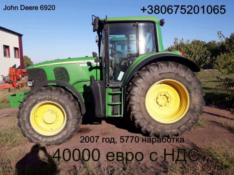 Oldtimer-Traktor tip John Deere 6920, Neumaschine in Новгородка