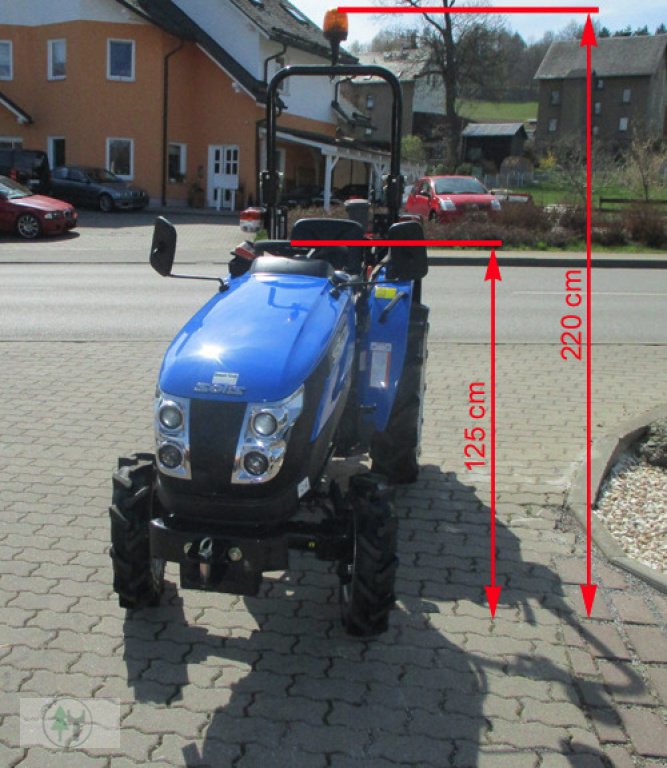 Traktor tip Solis Kleintraktor SOLIS 20 Traktor und AS-Bereifung (Aufpreis KFZ-Brief), Neumaschine in Schwarzenberg (Poză 3)
