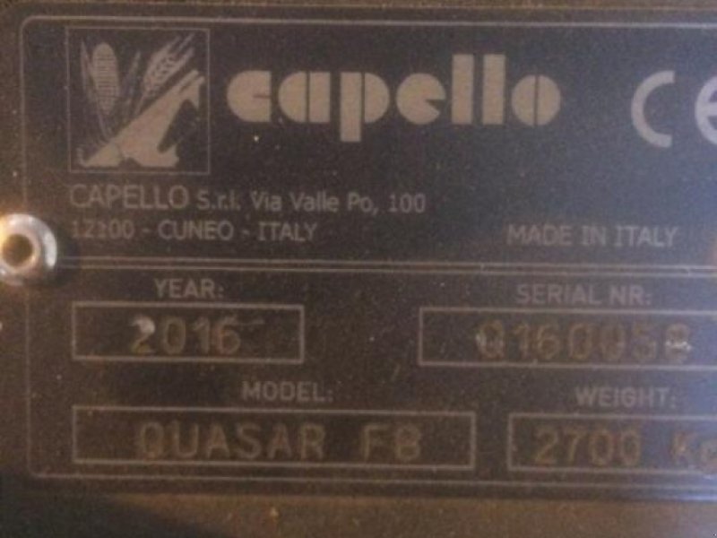 Maispflückvorsatz tip Capello Quasar F8, Gebrauchtmaschine in Полтава (Poză 1)