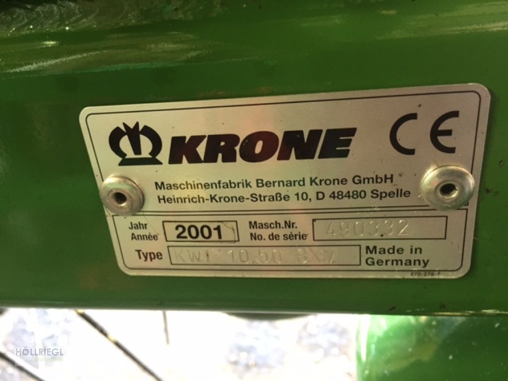 Kreiselheuer tip Krone KWT 10.50/8x7, Gebrauchtmaschine in Hohenburg (Poză 5)