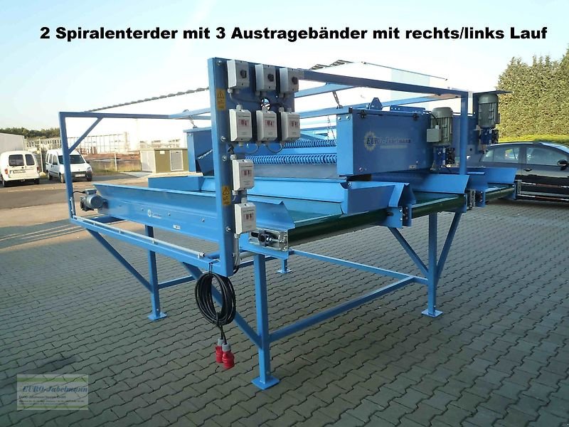 Lagertechnik tip EURO-Jabelmann Doppelter Spiralwalzenenterder mit Austragebänder, NEU, Neumaschine in Itterbeck (Poză 1)
